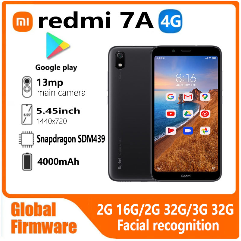 Type 2 Charger - Teléfono inteligente Xiaomi Redmi 7A, versión