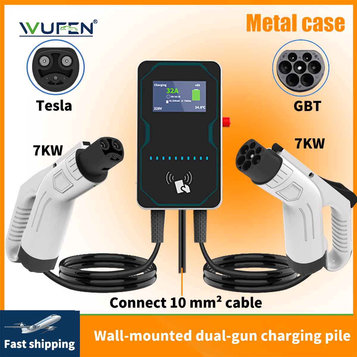 Cargador de Pared WUFEN EVSE p - Wallbox Ev reseña y precio